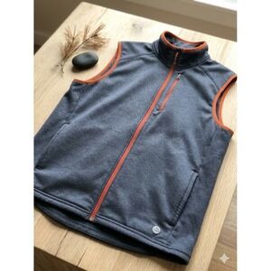 L.L. Bean Gorpcore Performance Softshell Full Zip Fleece Vest Men's Large
